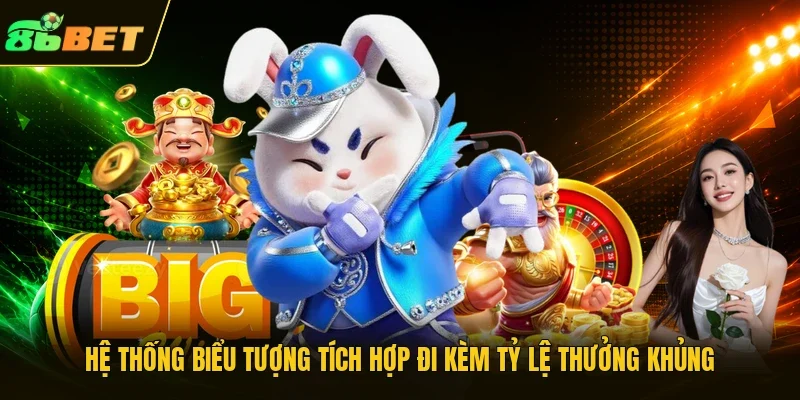 Hệ thống biểu tượng tích hợp đi kèm tỷ lệ thưởng khủng